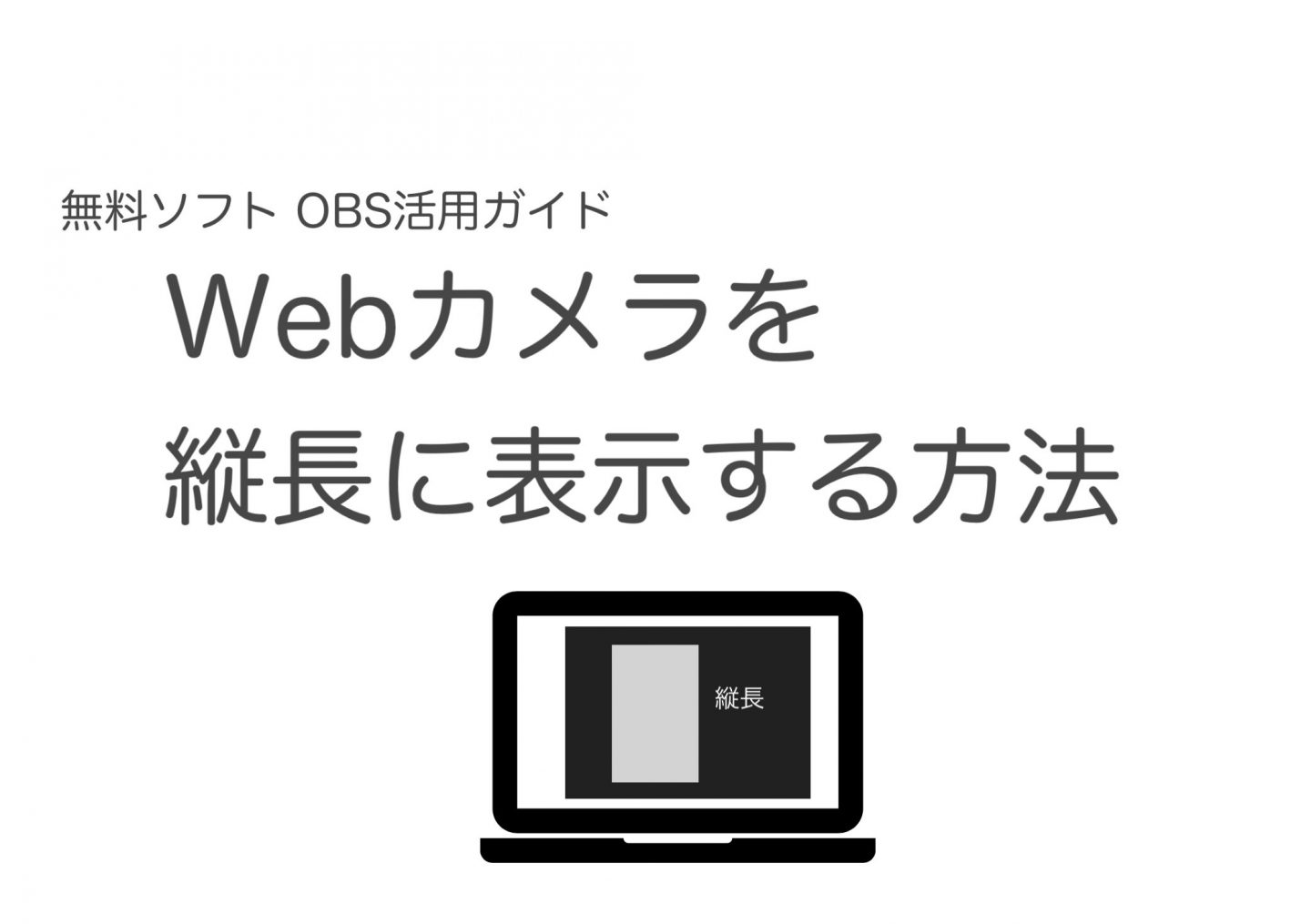 Obs Zoom Webカメラを縦長に表示する方法 意外と知られていない便利技